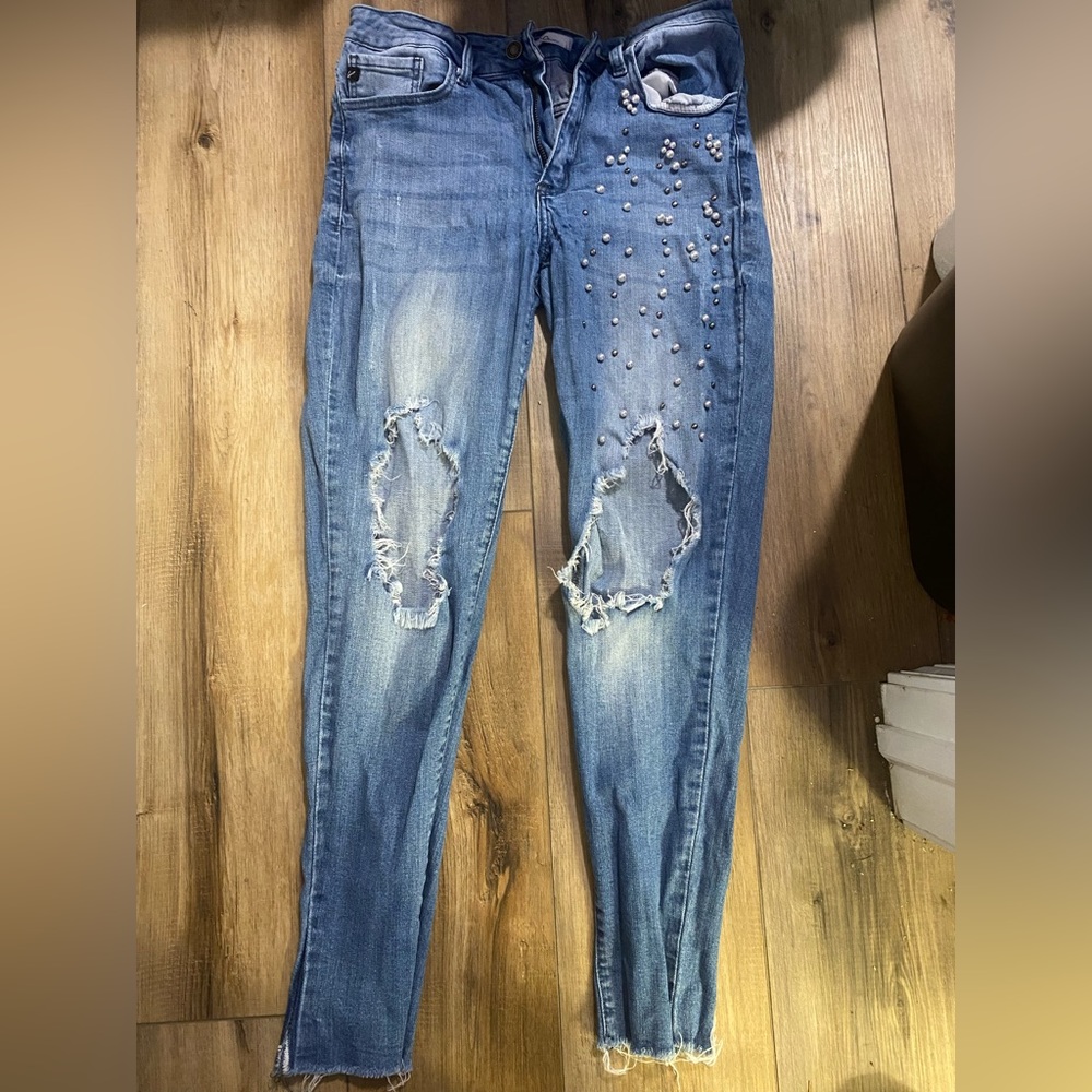 Kancan Jeans with pearls